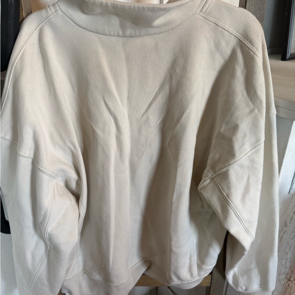 Universal Thread Cream Zip Up Sweater - Picture 7 of 7
